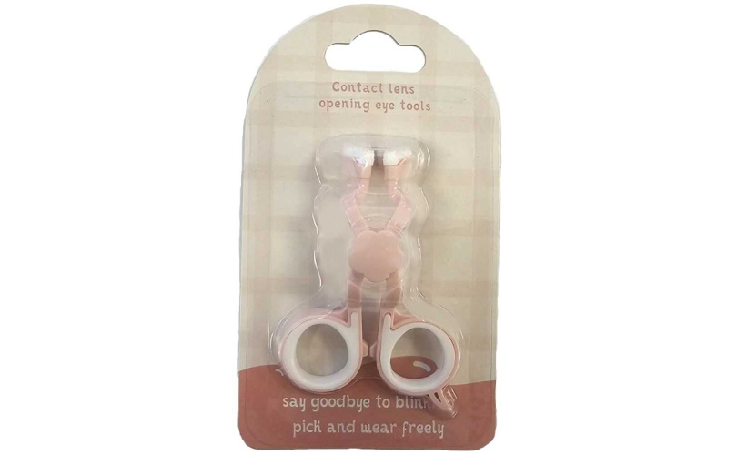  Апликатор за контактни лещи - розов - 1