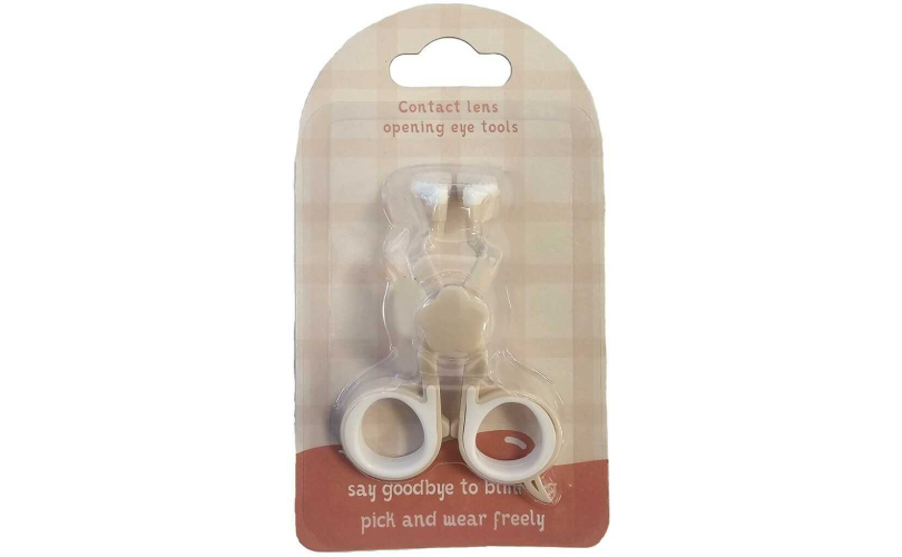  Апликатор за контактни лещи - бежов - 1