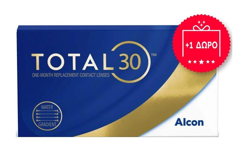 Μηνιαίοι φακοί επαφής TOTAL30 (6 φακοί)