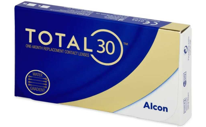 Μηνιαίοι φακοί επαφής TOTAL30 (3 φακοί)