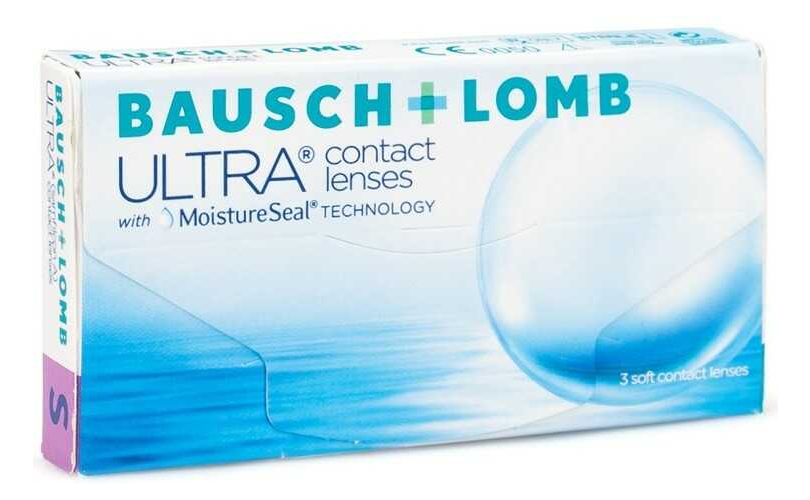 Μηνιαίοι φακοί επαφής Bausch + Lomb ULTRA (3 φακοί)