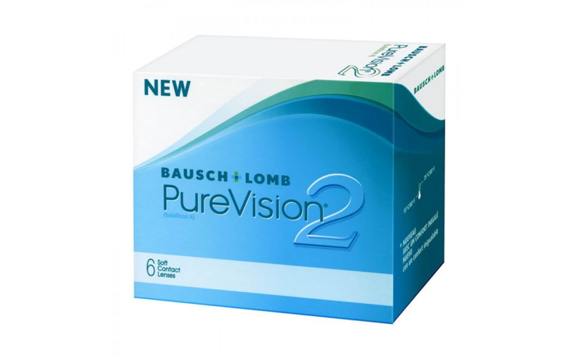 Едномесечни контактни лещи PureVision 2 HD (1 леща) - 1