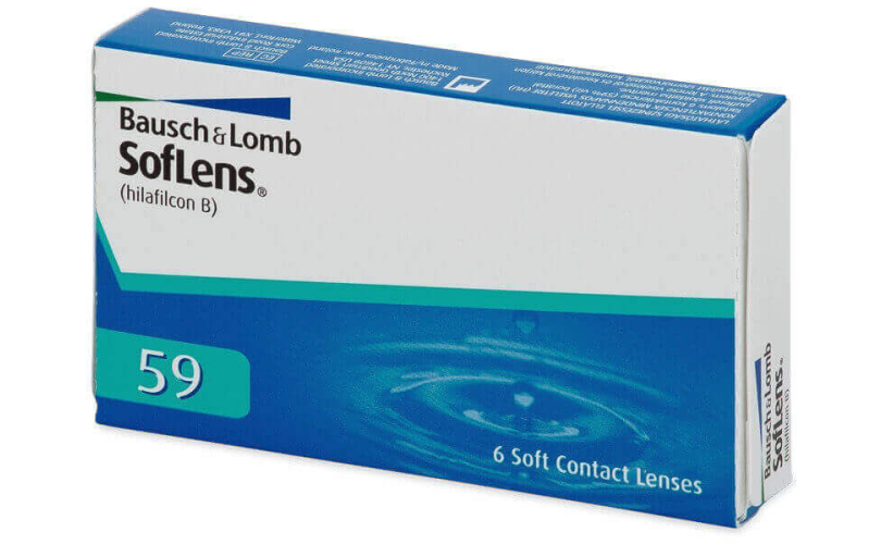 Μηνιαίοι φακοί επαφής SofLens 59 (1 φακός)