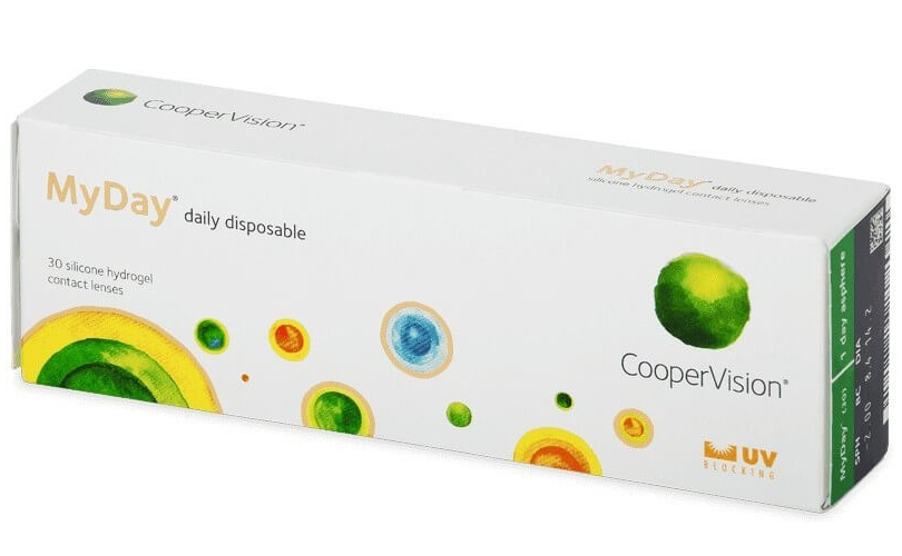 Ημερήσιοι φακοί επαφής MyDay daily disposable (30 φακοί)