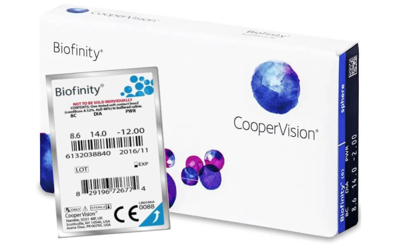 Μηνιαίοι φακοί επαφής Biofinity (1 φακός)