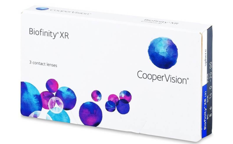 Μηνιαίοι φακοί επαφής Biofinity XR (3 φακοί)