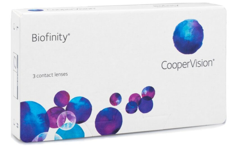 Μηνιαίοι φακοί επαφής Biofinity (3 φακοί)
