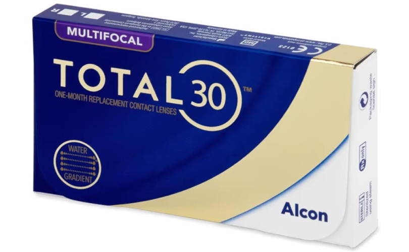 Πολυεστιακοί φακοί επαφής TOTAL30 MULTIFOCAL (3 φακοί)