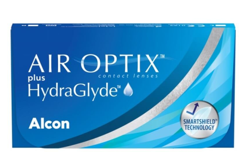 Μηνιαίοι φακοί επαφής Air Optix plus HydraGlyde (1 φακός)