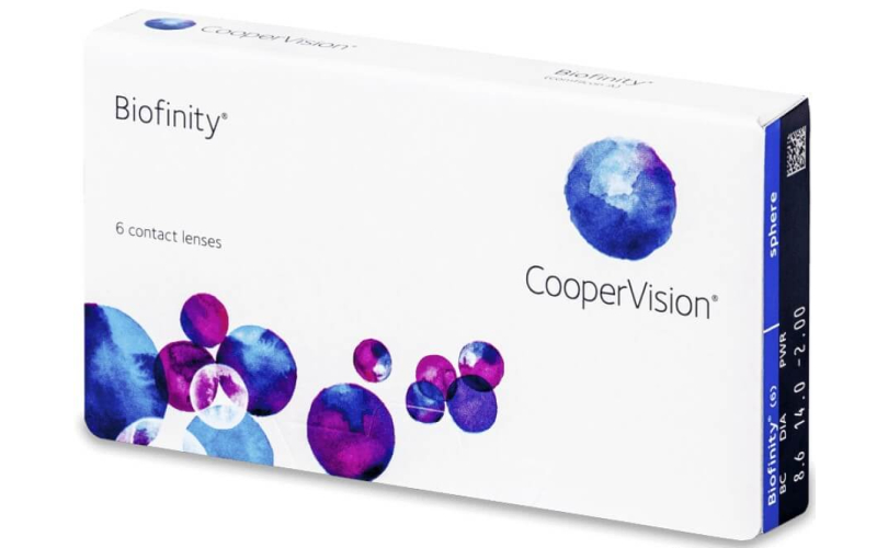 Μηνιαίοι φακοί επαφής  Biofinity (6 φακοί)