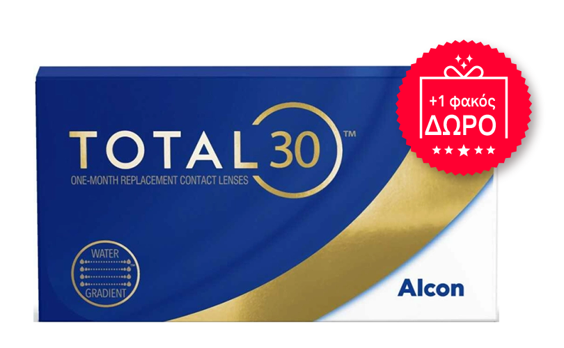 Μηνιαίοι φακοί επαφής TOTAL30 (6 φακοί) - 1
